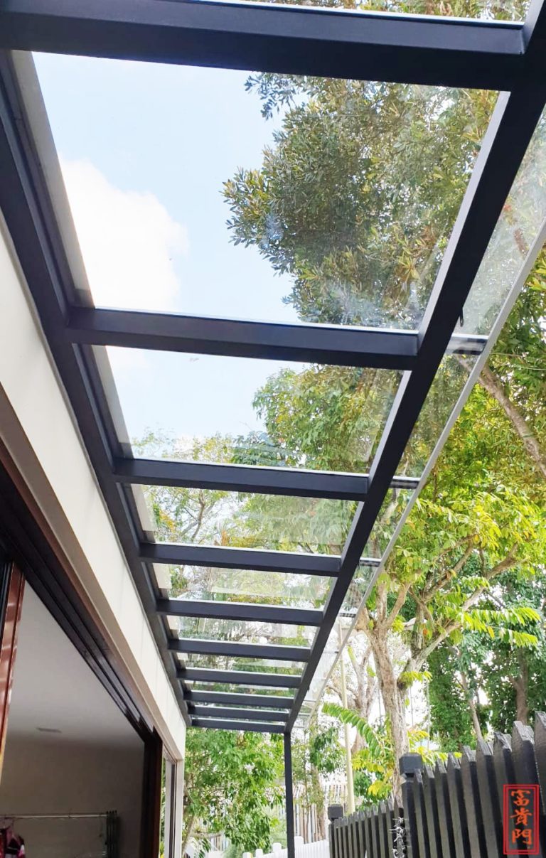 Awning Clear Polycarbonate Panel Fortune Decogate